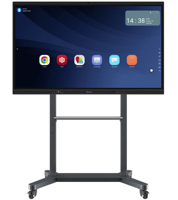 적외선 터치 기술 인터랙티브 터치 스크린 모니터 150W 전력 소비 178° 전망 각