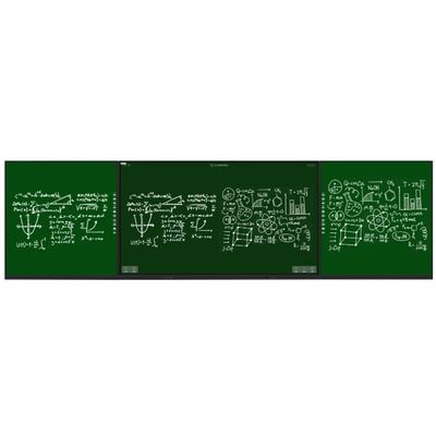 아이보드 공장 직접 대학 학교 인터랙티브 스마트 블랙 크레크보드 마커 펜 화이트보드 그린보드 터치 패널 디스플레이 75 86 98 인치 교육용 인터랙티브 평면 패널 IR 사이드보드