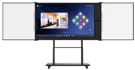 IBoard 4K 75인치 디스플레이 (보드 포함, 녹색/검정색/흰색, 안드로이드 PC, 접이식, 교육용)