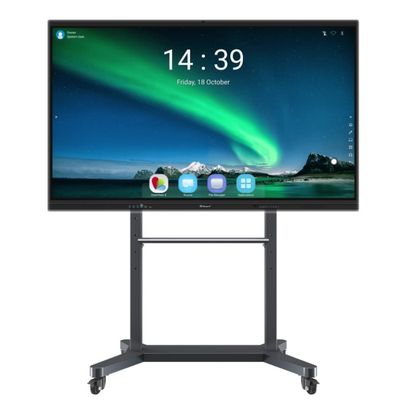 공장 직접 65 75 86 98 105 110 인치 4K 인터랙티브 평면 패널 디지털 터치 스크린 LCD 스마트 화이트보드 학교 교실