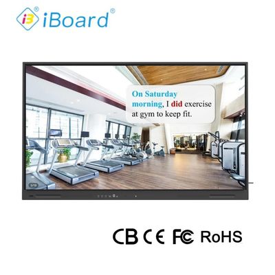 65인치 4K UHD 대화형 평면 패널 스마트 TV와 새로운 안드로이드 시스템 장비