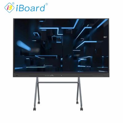 75인치 아이보드 울트라 HD 4K 해상도 인터랙티브 플래트 패널 디스플레이 다중 터치 화면, 반 반등 및 내구성 화면과 함께 디지털 인터랙티브 화이트보드