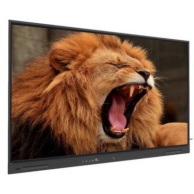 LCD 스마트 보드 iBoard IFP 110 98 인터랙티브 보드 AI 카메라 안드로이드 무료 소프트웨어 줌 팀 전자 터치 모니터