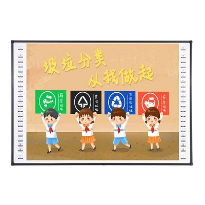 화이트 터치 센시티브 모니터 2402-2480MHz 주파수 화이트/블랙 캐비닛 컬러