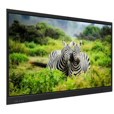 IFP 인터랙티브 평면 패널 4K 안드로이드 OPS PC 듀얼 시스템 무선 공유 멀티 터치 86 인치 스마트 보드 학교 어린이 교육 도구 온라인 회의