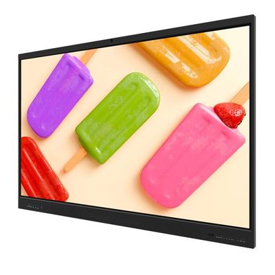 적외선 터치 프레임 iBoard 55 65 75 86 인치 가정용 TV 스마트 모니터 키오스크 디지털 사이니지 USB 연결과 함께 학교 사무실