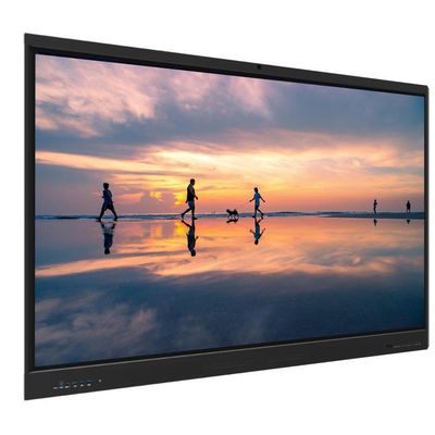98인치 인터랙티브 플랫 패널 안드로이드 OPS PC i7 USB TYPE-C HDMI 와이파이 RS232 화이트보드 소프트웨어 온라인 수업 사무실 회의용 교육 도구