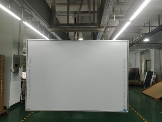 공장 직접 세라믹 또는 반짝이는 플라스틱 표면 IR 20 터치 포인트 인터랙티브 화이트보드 스마트 터치 패널 22pcs 핫키 각 쪽으로 빠르고 쉬운 탐색을 위해 학교 교육 화이트보드