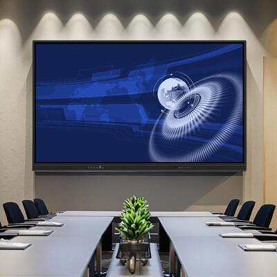 75" LED 인터랙티브 화이트보드 멀티 터치 디스플레이 안드로이드 윈도우 듀얼 시스템