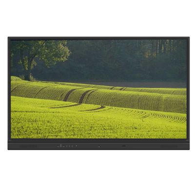 LED 인터랙티브 화이트보드 65인치 안드로이드 14 8+128G 카메라 마이크 PC 와이파이 스피커 터치 툴과 함께 모두 하나의 응용 프로그램 학교 교육 사무실 회의실