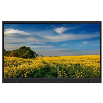 월 마운트 인터랙티브 터치 스크린 화이트보드 75 인치 USB HDMI VGA RJ45 인터페이스 교육 회의 소프트웨어
