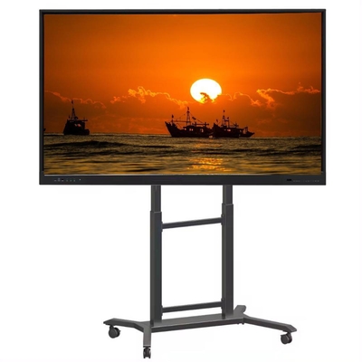 공장 가격 4k 65 75 85 96 110 인치 터치 스크린 다국어 소프트웨어 LCD 스마트 보드 안드로이드 인터랙티브 보드