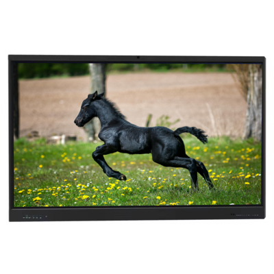 IBoard 65 75 86인치 4K 인터랙티브 플랫 패널 스마트 화이트보드 디지털 터치 스크린 Google EDLA 인증 화이트보드 학교 교육 사무실용