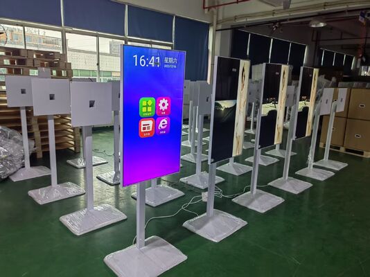 20Years factory iBoard Floor Standing Capacitive Touch Screen Kiosk Aluminum Alloy Frame