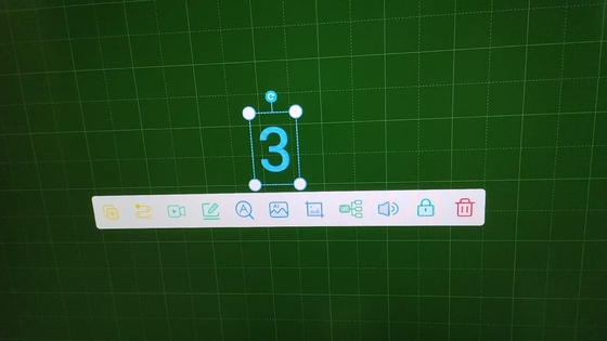 19년 공장 도매 적외선 터치 20 터치 포인트 인터랙티브 터치 스크린 모니터 저전력 소비 178° 시야각 내장 안드로이드 14 인터랙티브 화이트보드 학교 교육 장비