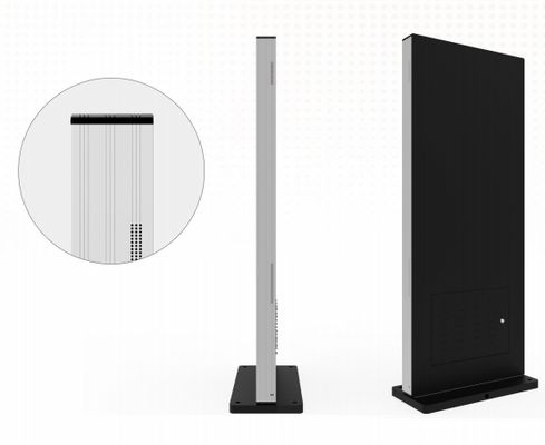 디지털 사이니지 터치 스크린 키오스크 55인치 디지털 안드로이드 스탠디 적외선 PCAP 터치 플로어 스탠드 벽 옵션 윈도우 OPS 슈퍼마켓 사무실 상업용