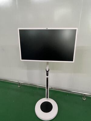 32인치 휴대용 스마트 TV 모바일 터치 스크린 무선 안드로이드 TV 바퀴