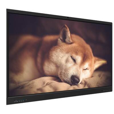 65 인치 인터랙티브 플래트 패널 안드로이드 14 및 8 + 128G RAM 학교 및 사무실 회의