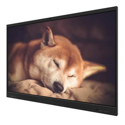 65 인치 인터랙티브 플래트 패널 안드로이드 14 및 8 + 128G RAM 학교 및 사무실 회의