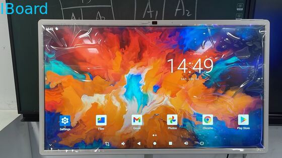 32인치 무선 인터랙티브 화이트보드 내장 카메라와 휴대용 스마트 스크린 TV
