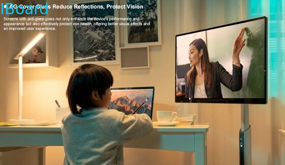 32인치 무선 인터랙티브 화이트보드 내장 카메라와 휴대용 스마트 스크린 TV