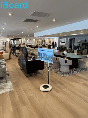 32인치 무선 인터랙티브 화이트보드 내장 카메라와 휴대용 스마트 스크린 TV