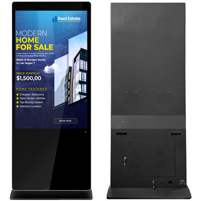 상업용 55인치 디지털 광고 모니터 (적외선/PCAP 터치 및 Android/Windows OS)