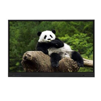 75인치 4K UHD 인터랙티브 평면 패널과 20점 멀티 터치
