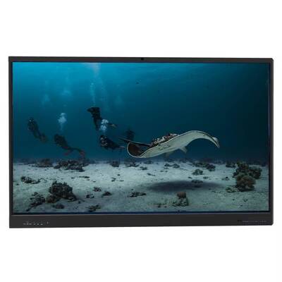 IBoard 55-98인치 인터랙티브 화이트보드 스마트 교육 보드, 4K HD 디스플레이 듀얼 시스템 Windows 및 Android, 눈부심 방지 강화 유리