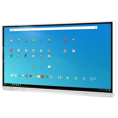 86인치 LCD 스마트 보드 안드로이드 14 Google 인증 인터랙티브 화이트보드 (멀티 터치 및 옵션 Windows PC 포함)