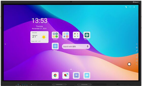 4K EDLA 75 인치 인터랙티브 패널 스마트 보드 학교 회의