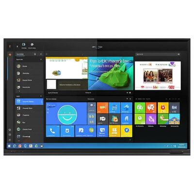 86인치 대화형 평면 패널 안드로이드 와이파이 및 통합 화이트보드 소프트웨어