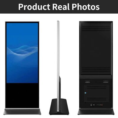 43인치 블랙 디스플레이 모드 디지털 사이니지 (원격 콘텐츠 관리 및 맞춤형 화면 크기 기능 포함)