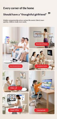 협업 및 디지털 상호 작용을 위한 다목적 솔루션을 제공하는 정전식 터치스크린이 특징인 블랙 터치 테이블