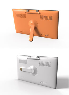 협업 및 디지털 상호 작용을 위한 다목적 솔루션을 제공하는 정전식 터치스크린이 특징인 블랙 터치 테이블