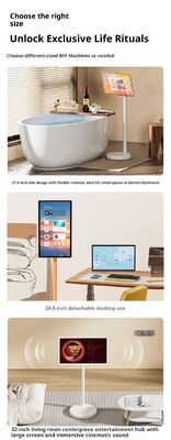 터치스크린 키오스크 패션 스타일 QR 코드 스캐너, 4000:1 명암비, 고객 상호작용을 위한 디자인