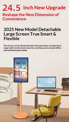 터치스크린 키오스크 패션 스타일 QR 코드 스캐너, 4000:1 명암비, 고객 상호작용을 위한 디자인