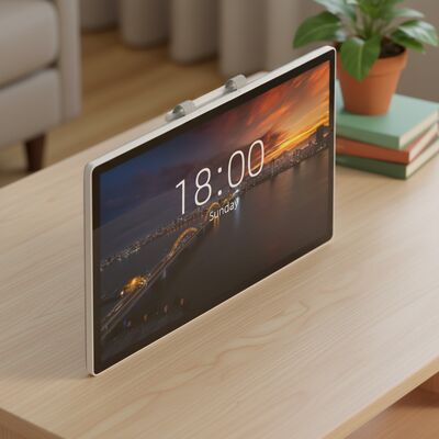 터치스크린 키오스크 패션 스타일 QR 코드 스캐너, 4000:1 명암비, 고객 상호작용을 위한 디자인