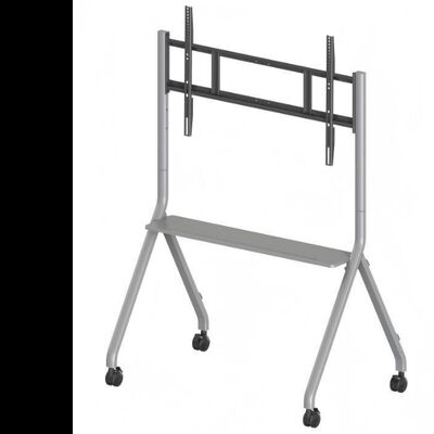 모바일 스탠드 대화형 디스플레이용 모바일 TV 카트 65~86인치 크기에 적합한 스마트 TV