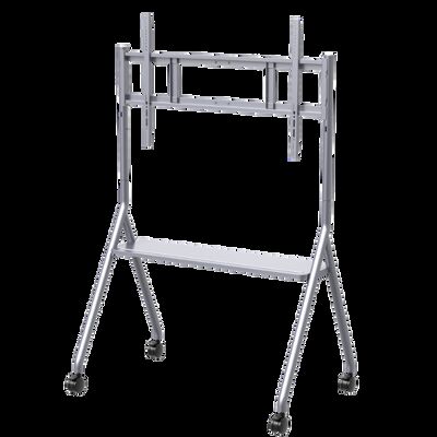 모바일 스탠드 대화형 디스플레이용 모바일 TV 카트 65~86인치 크기에 적합한 스마트 TV