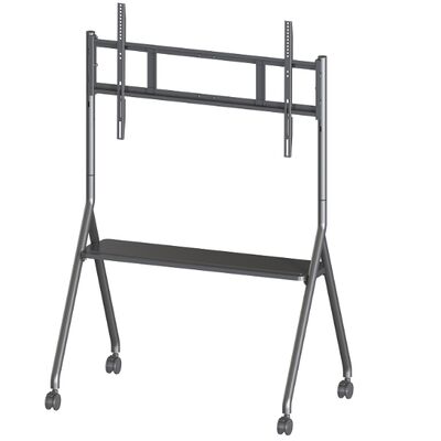 모바일 스탠드 대화형 디스플레이용 모바일 TV 카트 65~86인치 크기에 적합한 스마트 TV