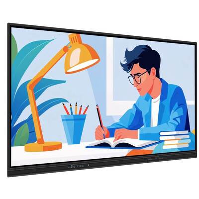 75 인치 안드로이드 PC 사무실 회의를 위한 스마트 패널 와이파이 HDMI USB 50 터치 포인트