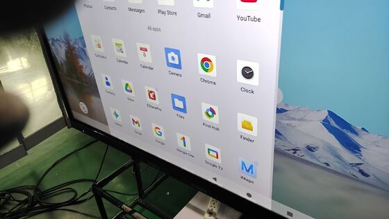 아이보드 65 75 86 100 인치 LCD 패널 와이파이 PC 디지털 디스플레이 터치 스크린 스마트 모니터