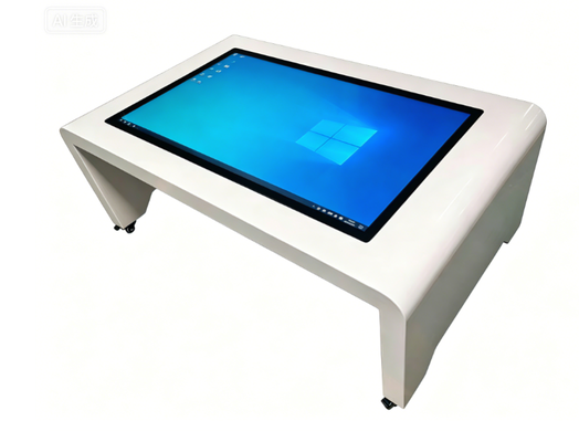 안드로이드 윈 PC 스마트 55 인치 터치 테이블 PCAP IR 20 포인트 게임 센터 사무실 커피