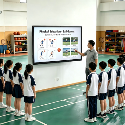 iBoard 75 인치 인터랙티브 평면 화면 디스플레이 구글 EDLA 인증을 가진 스마트 보드