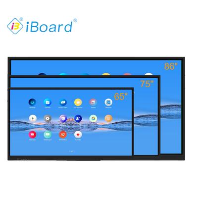 iBoard 인터랙티브 평면 패널 86인치 4k 해상도 스마트 터치