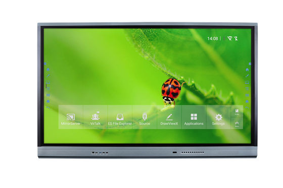 75 " 대화식 터치 스크린 화이트보드 4K LCD 스마트한 보드 터치 디스플레이