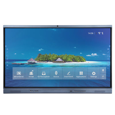 86인치 LED 스마트 보드 4K 인터랙티브 패널과 함께 MINI PC의 온-인-વન 컴퓨터 인터랙트 화이트보드