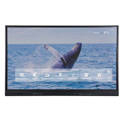 사업 미팅에 75 " LCD 스마트한 보드 손가락 적외선 터치