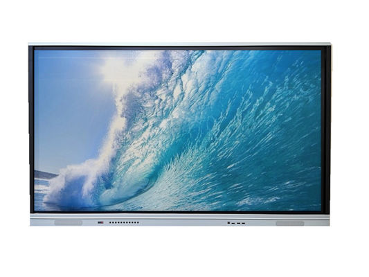 4K 55 65 75 86 98 인치 대화형 평면 화면 대화형 화이트보드 교육 회의용 스마트 보드